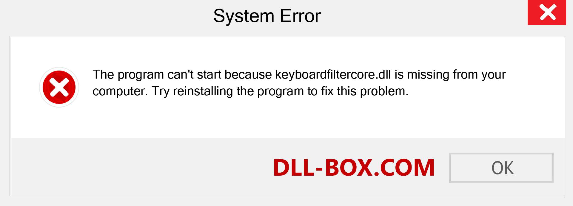 keyboardfiltercore.dll file is missing?. Download for Windows 7, 8, 10 - Fix  keyboardfiltercore dll Missing Error on Windows, photos, images